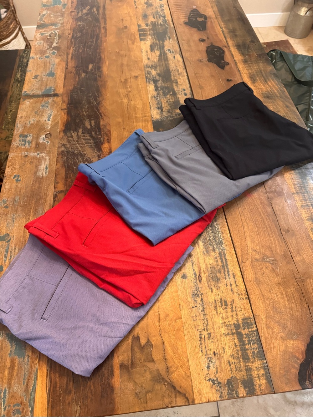 TravisMathew Men’s Shorts - Black, Gray, Blue, Red, Lavender- LOT OF 5!!!!